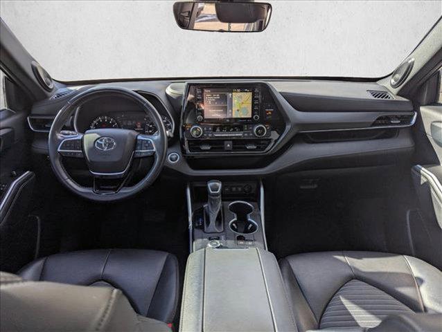 used 2021 Toyota Highlander car, priced at $29,800