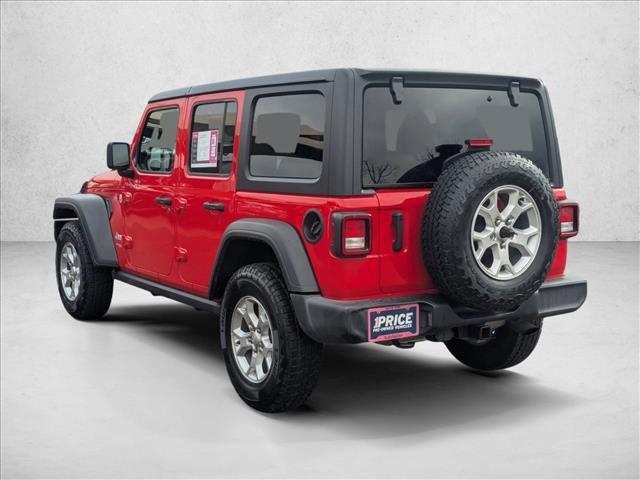 used 2021 Jeep Wrangler Unlimited car, priced at $27,250