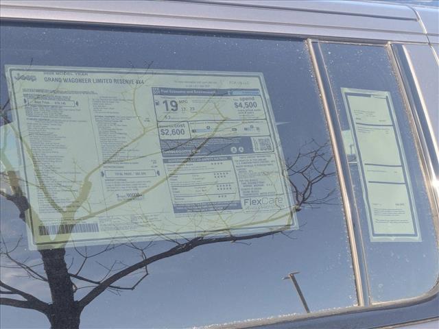 new 2026 Jeep Grand Wagoneer car, priced at $80,400