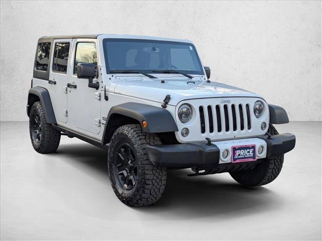 used 2016 Jeep Wrangler Unlimited car, priced at $14,750
