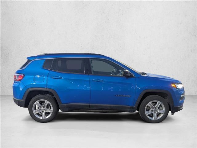 used 2023 Jeep Compass car, priced at $23,450