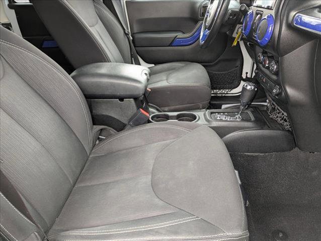 used 2014 Jeep Wrangler Unlimited car, priced at $18,490