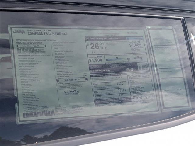 new 2026 Jeep Compass car, priced at $30,790