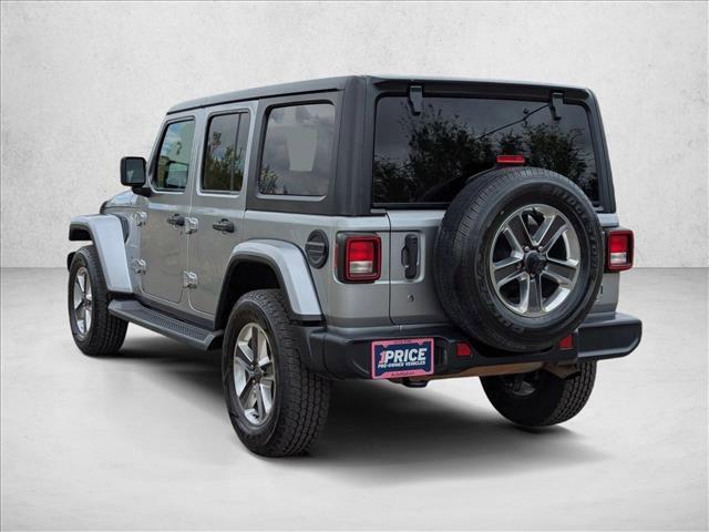 used 2020 Jeep Wrangler Unlimited car, priced at $21,450