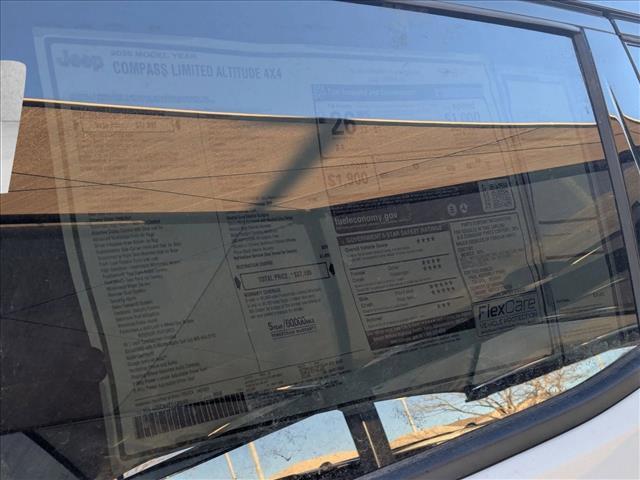 new 2026 Jeep Compass car, priced at $34,249