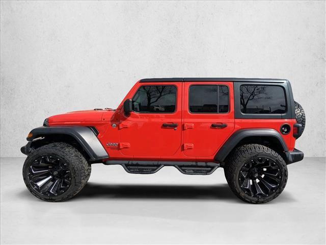 used 2021 Jeep Wrangler Unlimited car, priced at $26,790