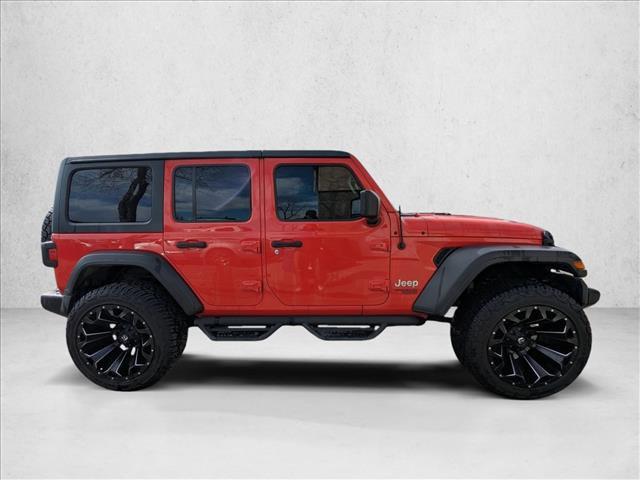 used 2021 Jeep Wrangler Unlimited car, priced at $26,790