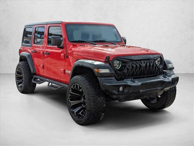 used 2021 Jeep Wrangler Unlimited car, priced at $26,790
