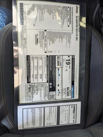 new 2026 Jeep Gladiator car, priced at $57,074