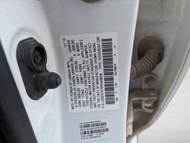 used 2017 Honda Civic car, priced at $14,490