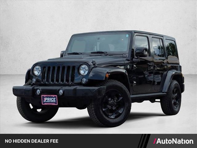 used 2015 Jeep Wrangler Unlimited car, priced at $16,480