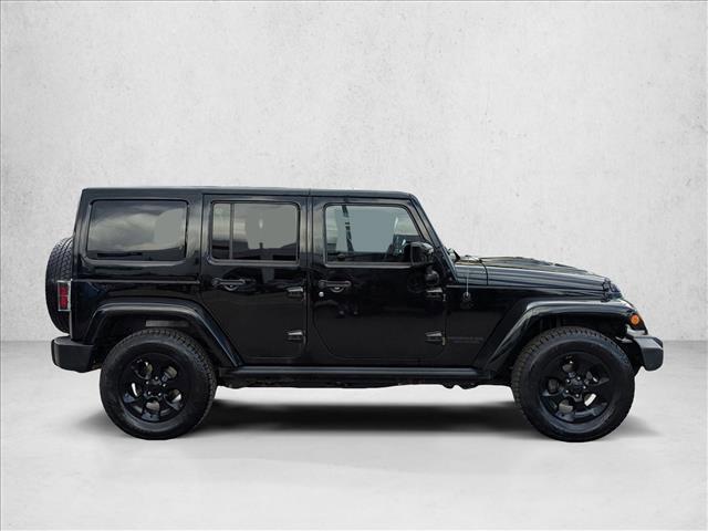 used 2015 Jeep Wrangler Unlimited car, priced at $16,480