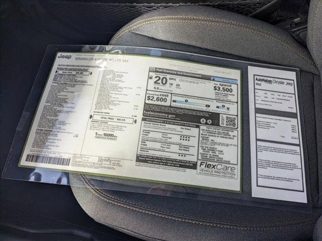 new 2025 Jeep Wrangler car, priced at $48,798