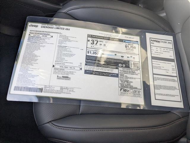 new 2026 Jeep Cherokee car, priced at $43,514