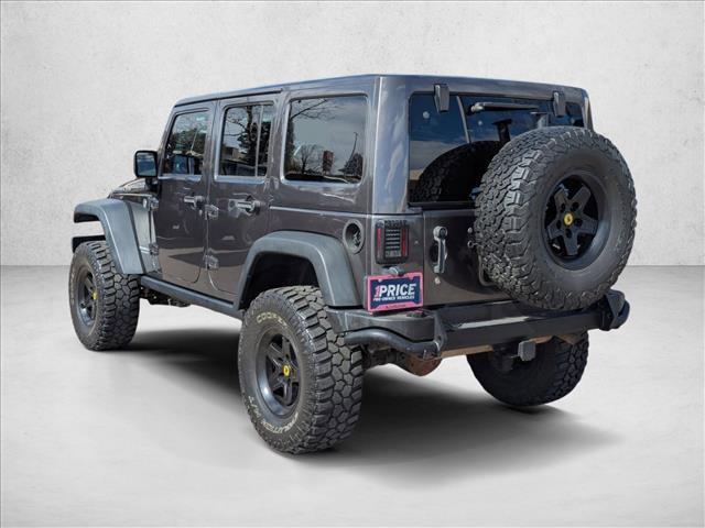 used 2016 Jeep Wrangler Unlimited car, priced at $18,490
