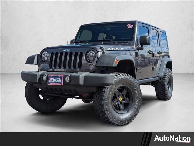 used 2016 Jeep Wrangler Unlimited car, priced at $18,490
