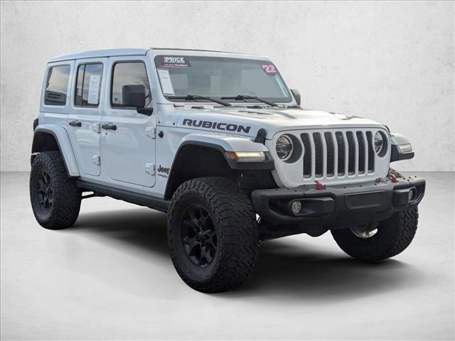 used 2022 Jeep Wrangler Unlimited car, priced at $37,750