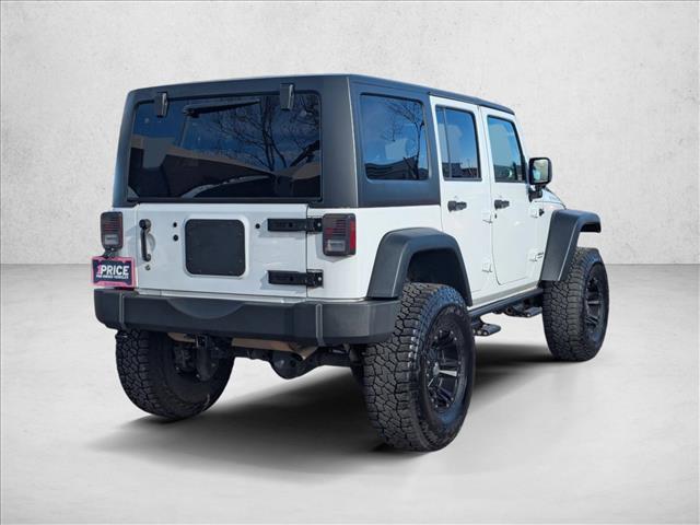 used 2017 Jeep Wrangler Unlimited car, priced at $20,490