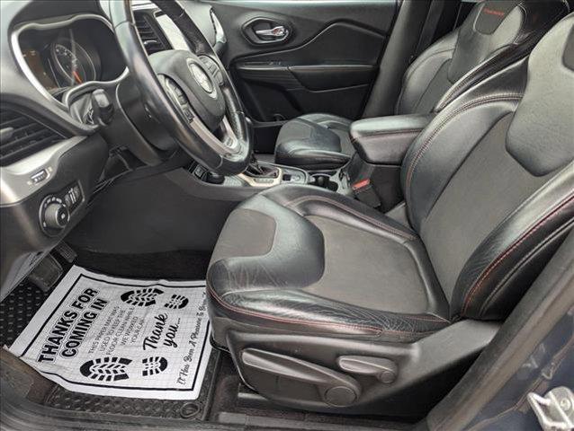 used 2017 Jeep Cherokee car, priced at $11,900