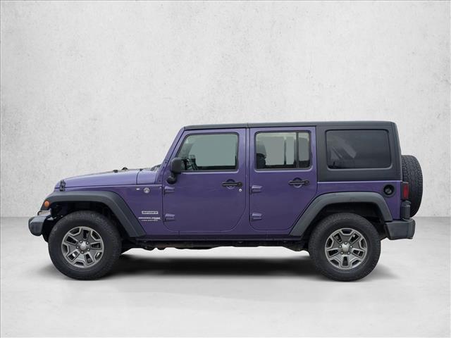 used 2018 Jeep Wrangler JK Unlimited car, priced at $13,790