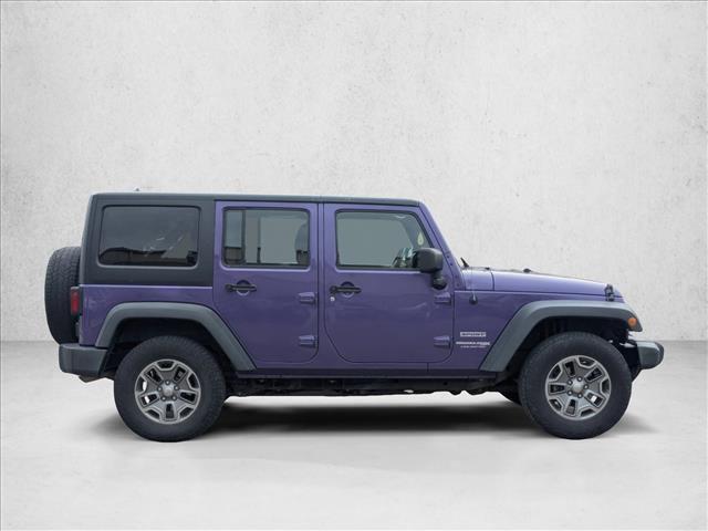 used 2018 Jeep Wrangler JK Unlimited car, priced at $13,790