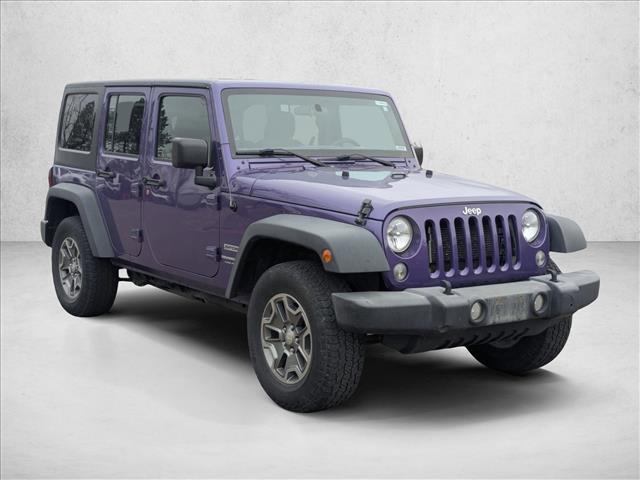 used 2018 Jeep Wrangler JK Unlimited car, priced at $13,790