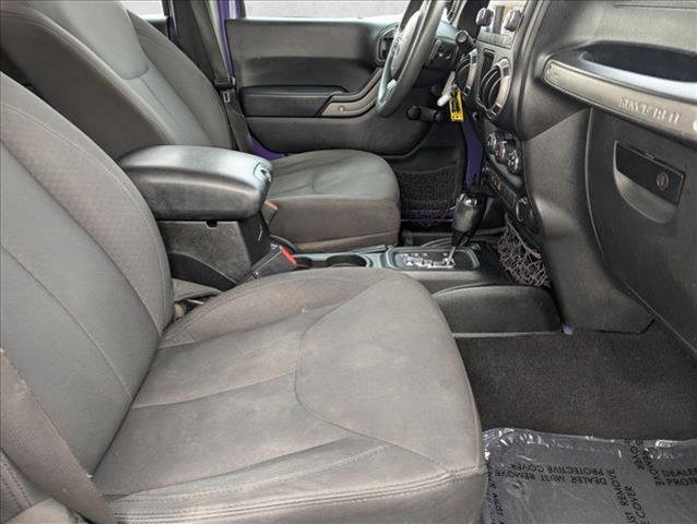 used 2018 Jeep Wrangler JK Unlimited car, priced at $12,990