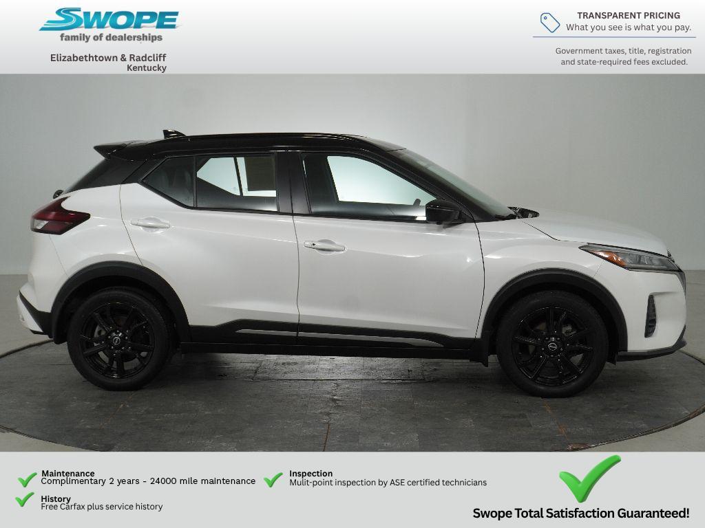 used 2023 Nissan Kicks car, priced at $22,399