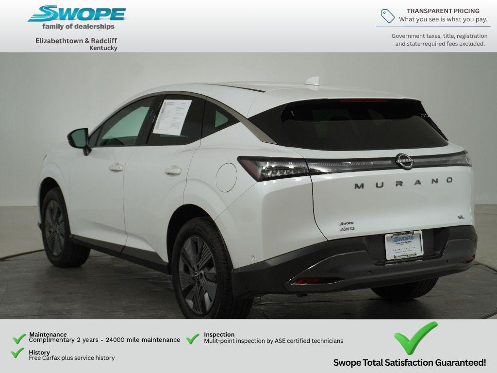used 2025 Nissan Murano car, priced at $37,999
