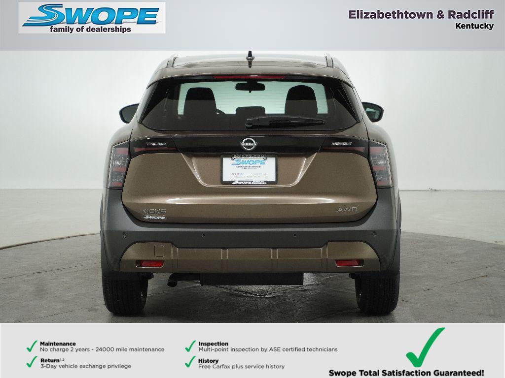 new 2026 Nissan Kicks car, priced at $27,679