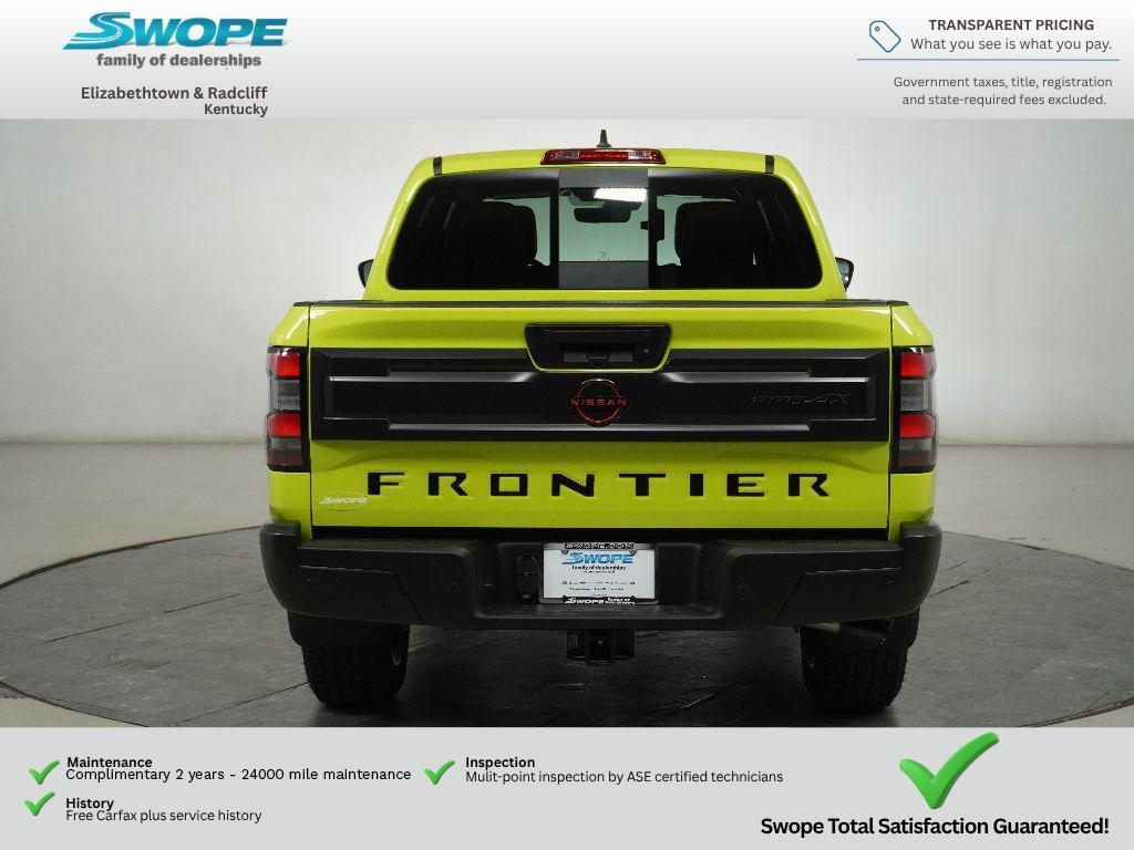 new 2026 Nissan Frontier car, priced at $46,732
