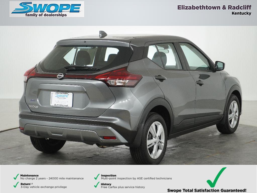 used 2024 Nissan Kicks car, priced at $20,600