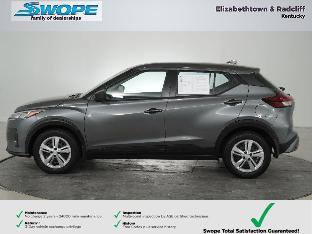 used 2024 Nissan Kicks car, priced at $20,600