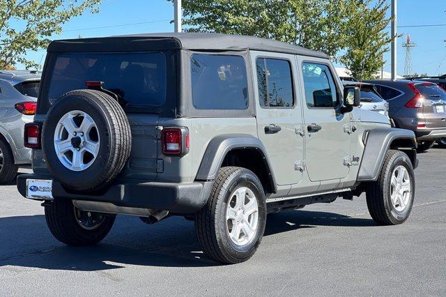 used 2022 Jeep Wrangler Unlimited car, priced at $23,490