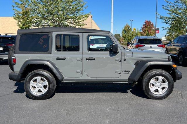 used 2022 Jeep Wrangler Unlimited car, priced at $23,490