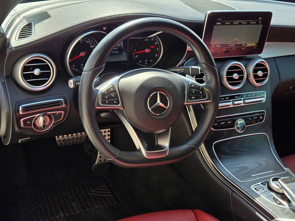 used 2017 Mercedes-Benz C-Class car, priced at $21,997