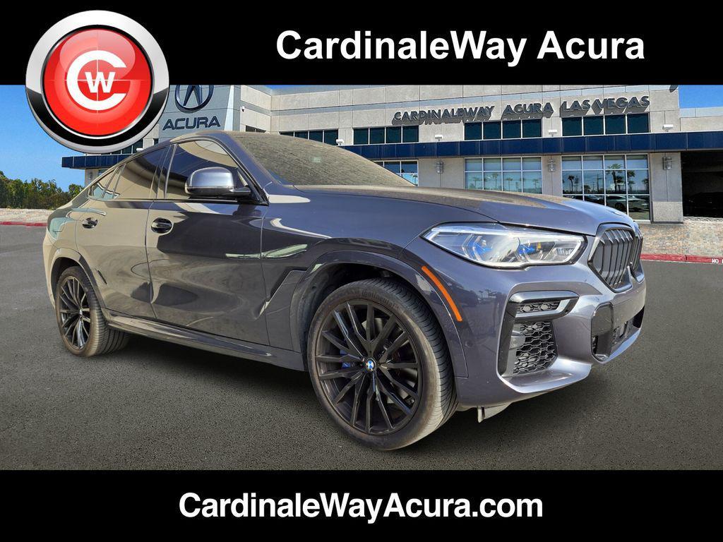 used 2022 BMW X6 car, priced at $43,978