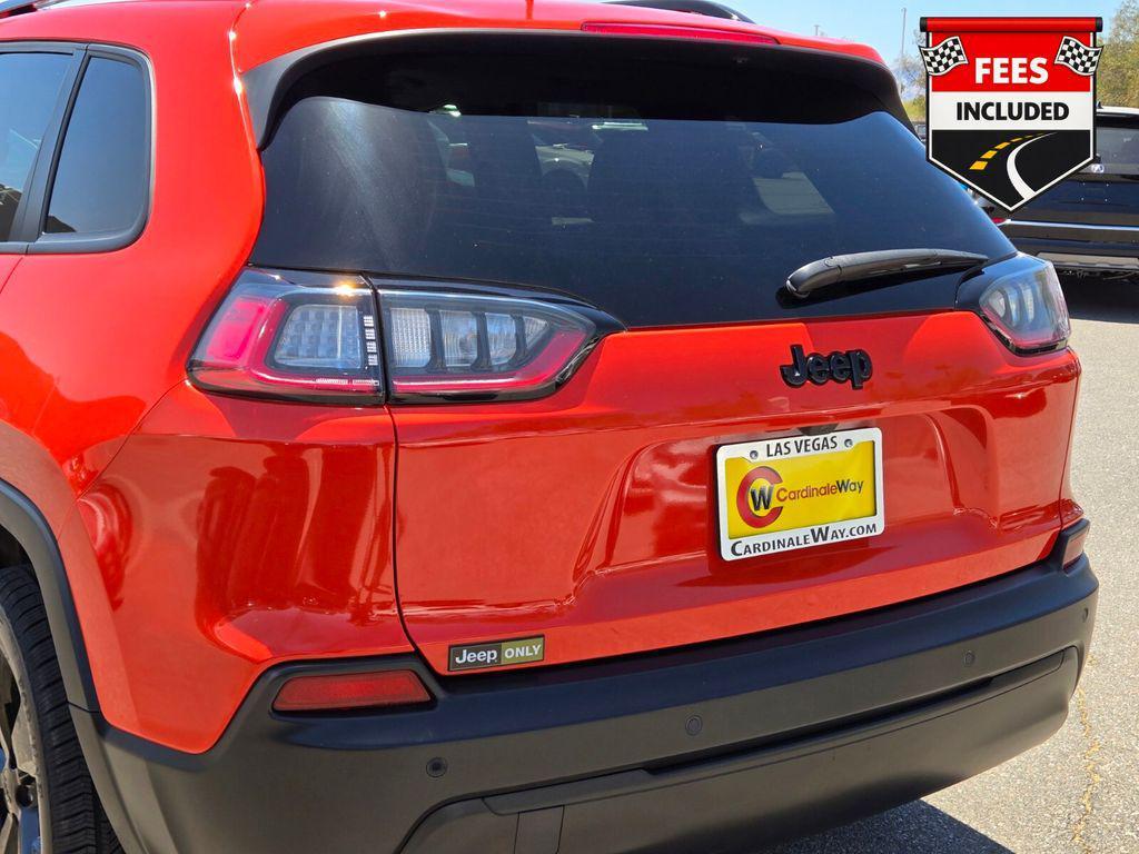 used 2021 Jeep Cherokee car, priced at $19,046