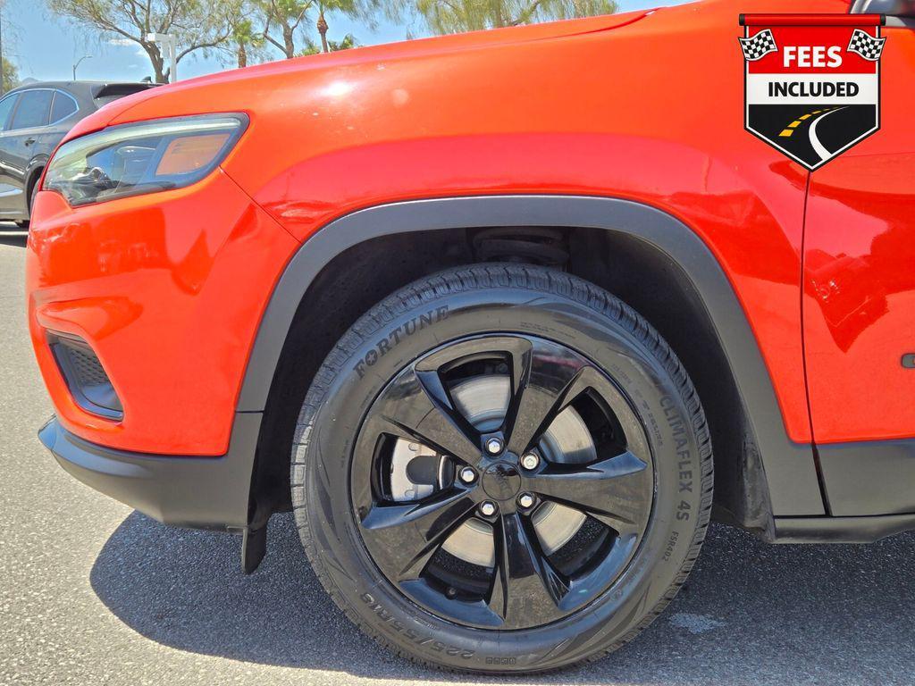 used 2021 Jeep Cherokee car, priced at $19,046