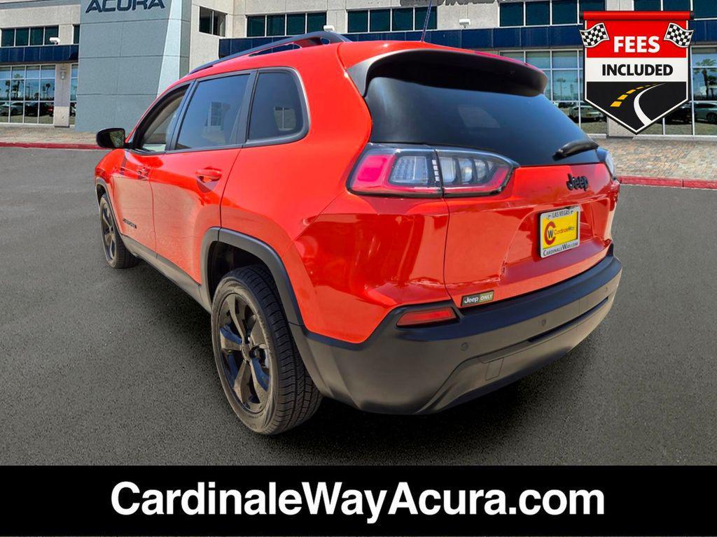 used 2021 Jeep Cherokee car, priced at $19,046
