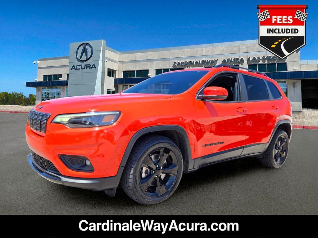 used 2021 Jeep Cherokee car, priced at $19,046