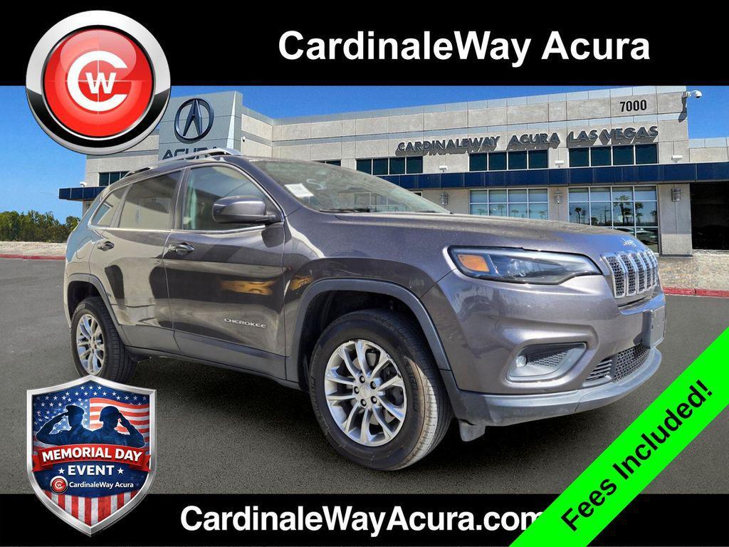 used 2019 Jeep Cherokee car, priced at $16,525