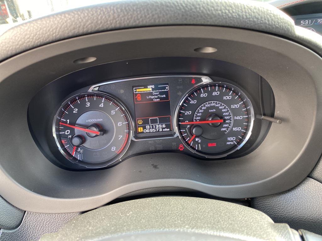 2019 Dark Gray Metallic Subaru WRX