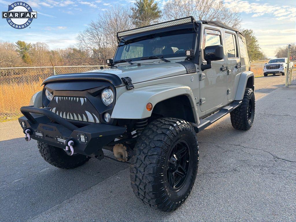 used 2017 Jeep Wrangler Unlimited car, priced at $17,322