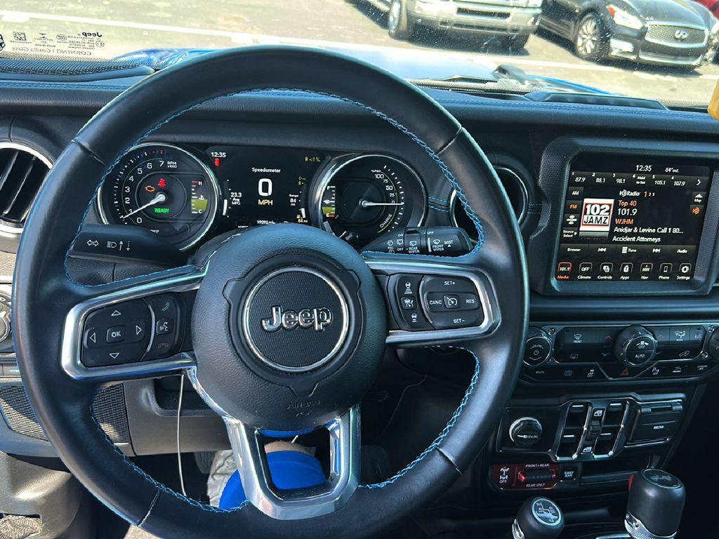 used 2022 Jeep Wrangler Unlimited 4xe car, priced at $32,458