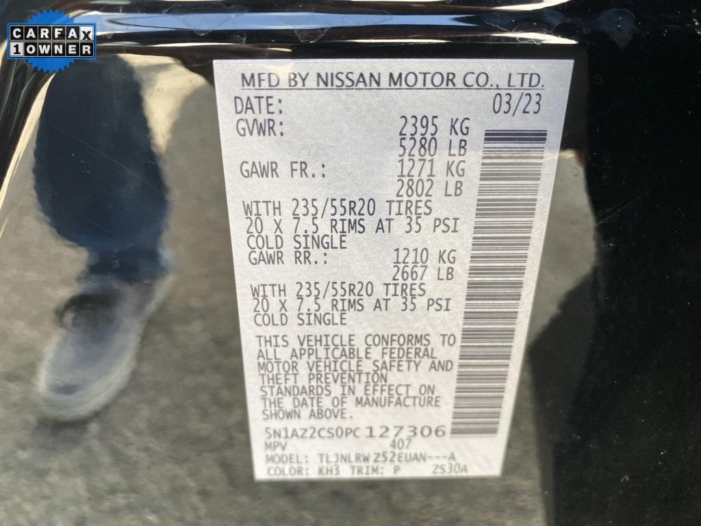 2023 Super Black Nissan Murano