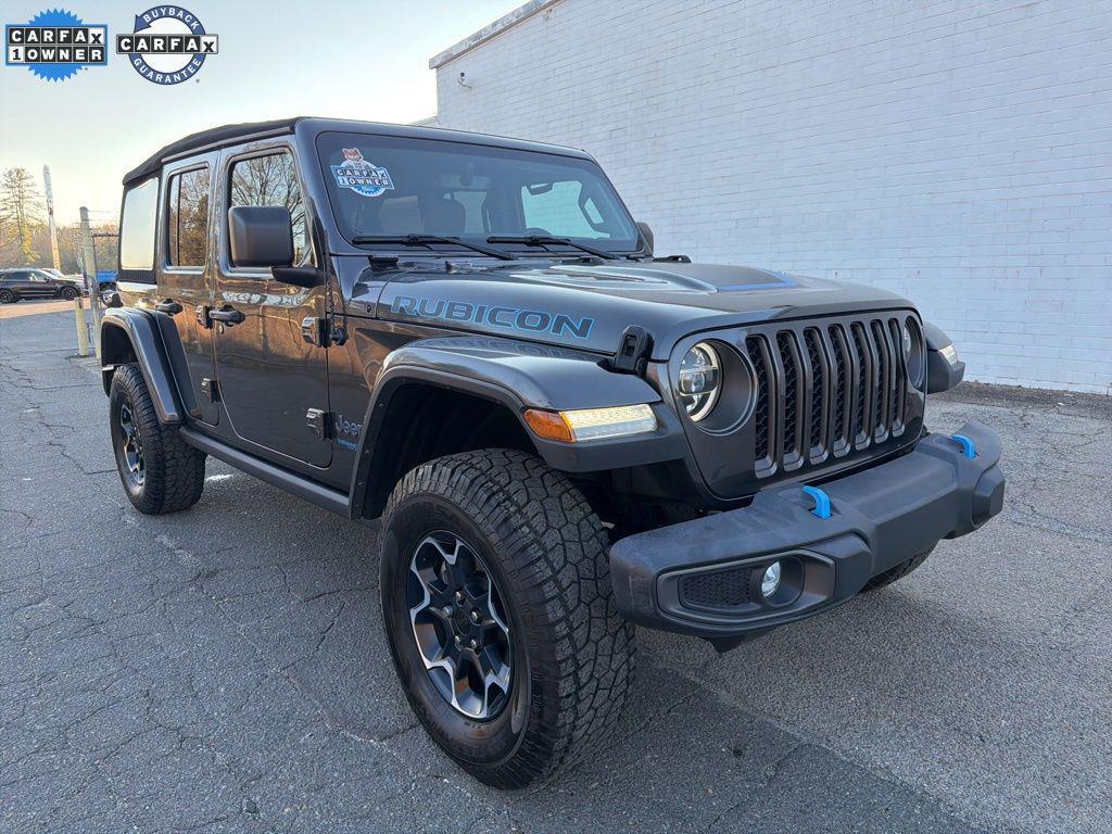 used 2022 Jeep Wrangler Unlimited 4xe car, priced at $28,763
