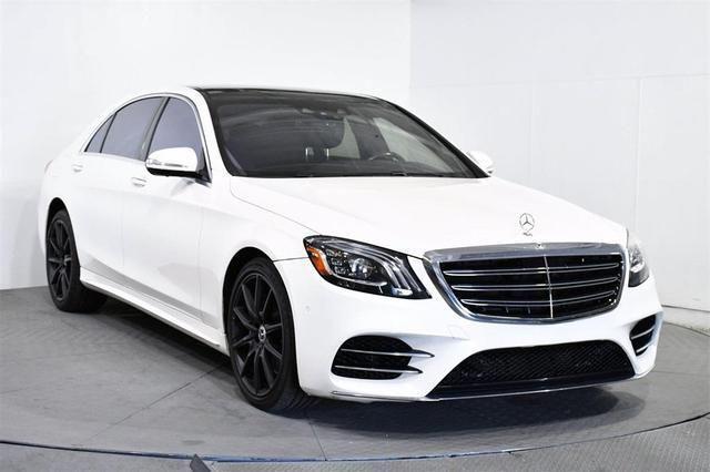 used 2018 Mercedes-Benz S-Class car, priced at $34,998