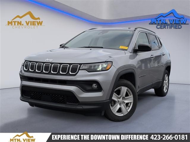 used 2022 Jeep Compass car, priced at $19,950