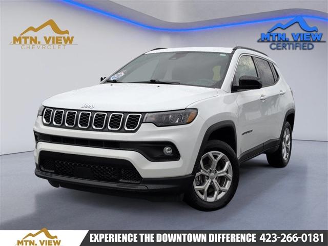 used 2024 Jeep Compass car, priced at $22,459